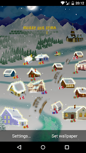 Christmas Night Live Wallpaper Screenshots 3