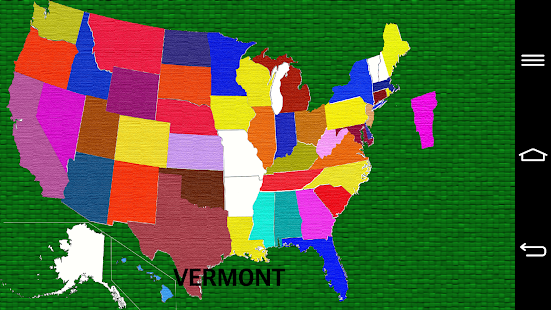 U.S.A Map Puzzle(usa puzzle) Screenshots 1