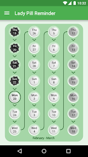 Lady Pill Reminder  ®(圖4)-速報App