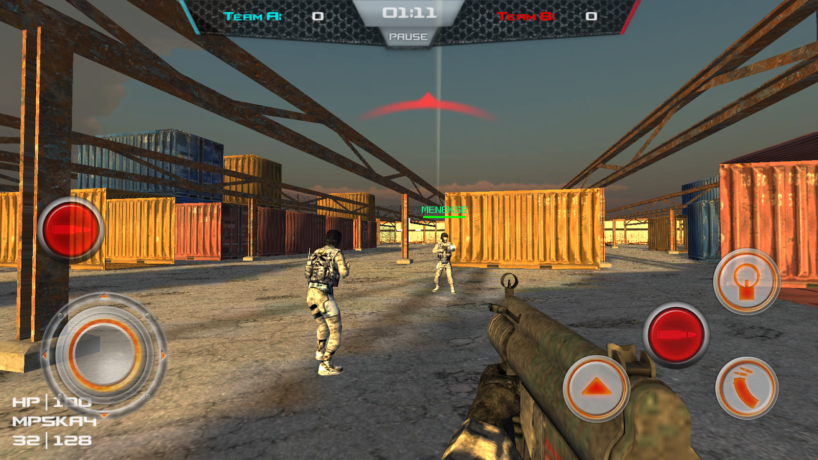   Bullet Party Modern Online FPS: captura de tela 