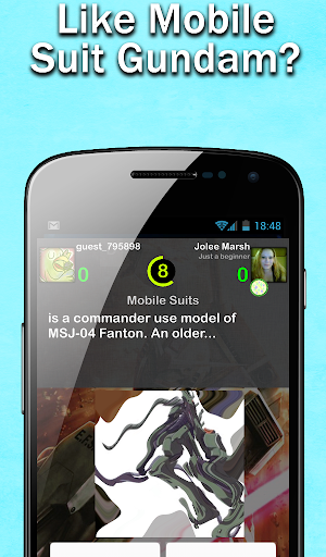 【免費益智App】Guess Mobile Suit-APP點子