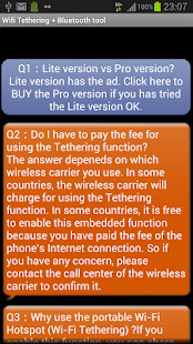 WiFi Tether /WiFi HotSpot - screenshot thumbnail