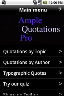 App Quotations Pro 1.4 APK APK  Android Zombie games