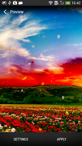 Spring Flowers Live Wallpaper