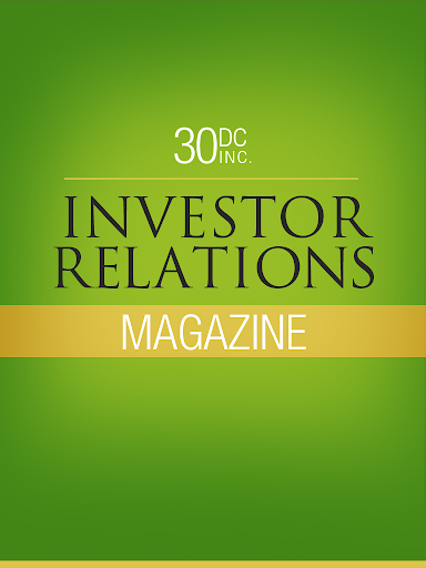 【免費商業App】30DC Investor Relations Mag-APP點子