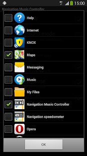 Navigation Music Controller - náhled