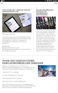 Wintersport App Screenshots 2