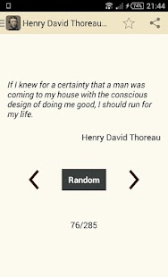 Henry David Thoreau Quotes Screenshots 1