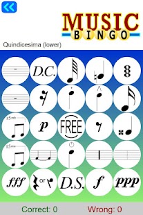 Free Download Learn Music Symbols with Bingo APK