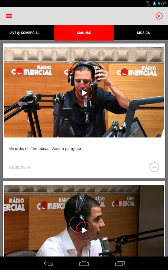 Radio Comercial Android Apps on Google Play
