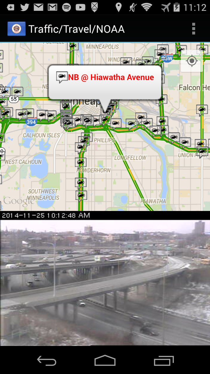 Minnesota Traffic Cameras Pro Screen 3