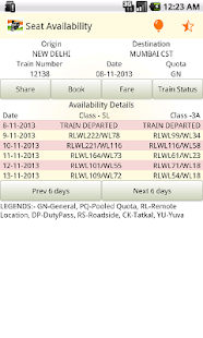 Indian Train Info App - Disha Screenshots 2
