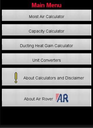 HVAC Utility App