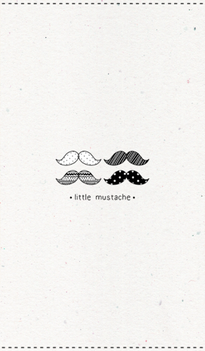 【免費個人化App】little mustache 카카오톡 테마-APP點子