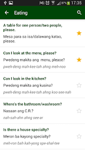 Filipino Phrasebook - náhled
