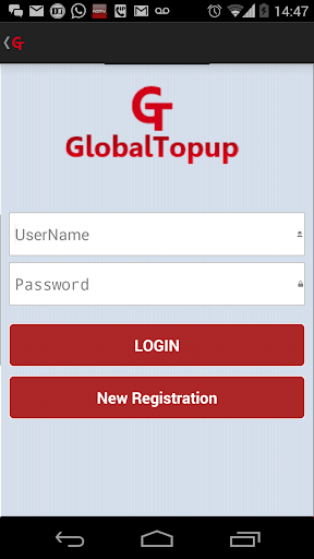 global topup prepaid recharge