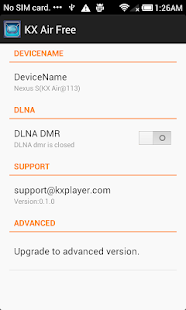 How to download KX Air free : DLNA Receiver 0.1.8 mod apk for android