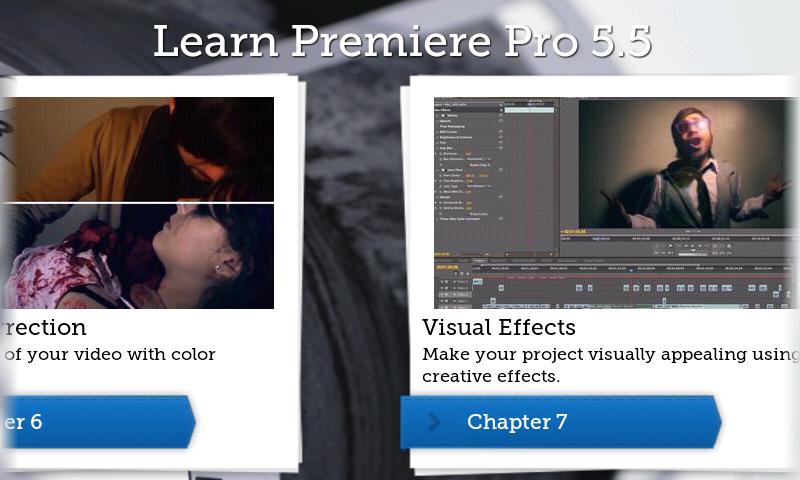 Learn Premiere Pro 5.5 Screen 2