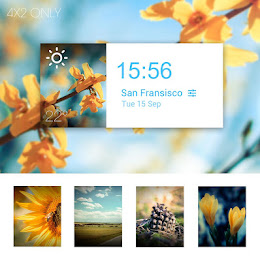 G3 Style Weekly Weather Widget poster 2
