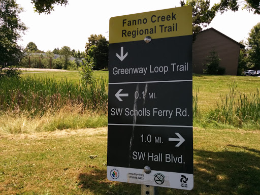 Fanno Creek Greenway Loop #2 Trail Marker