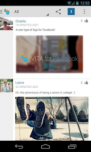 Vita for Facebook - screenshot thumbnail