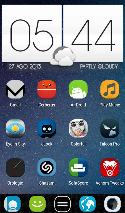 STOCK UI ICON THEME APEX NOVA - screenshot