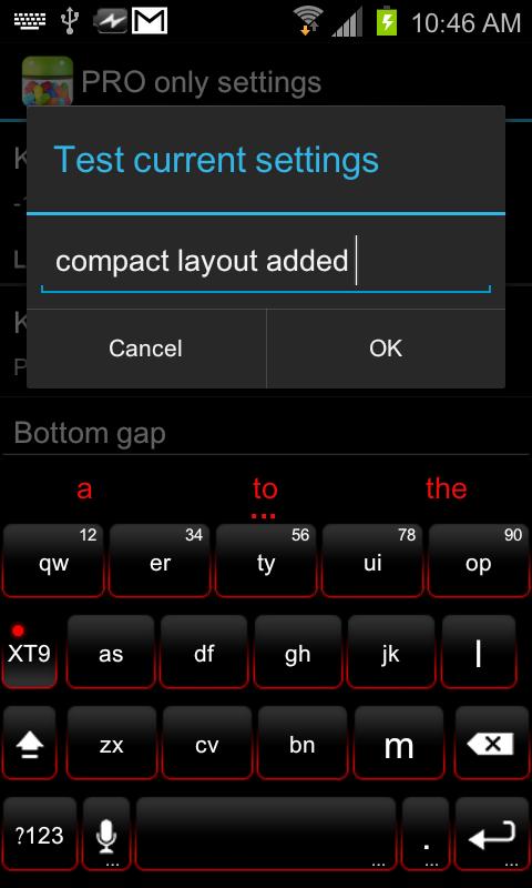    Jelly Bean Keyboard- screenshot  