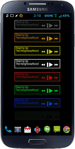 ZW Media Bars for Zooper Pro