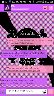 How to download GO SMS - Luv Skulls 4 1.1 unlimited apk for laptop