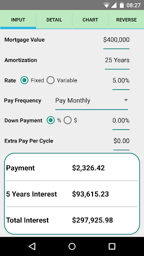 Simple Mortgage Calculator