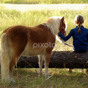 Me and my pony by Giselle Pierce - Babies & Children Children Candids