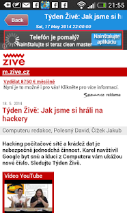 Czech news reader Screenshots 4