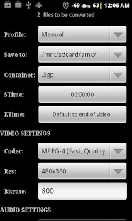 [Video Converter Android] Screenshot 3
