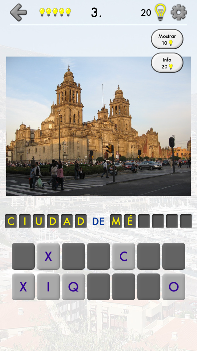 Android application Cities of the World Photo-Quiz - Guess the City screenshort