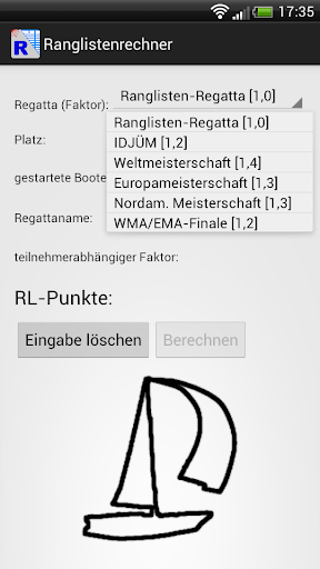 【免費運動App】Ranglistenrechner für Segler-APP點子