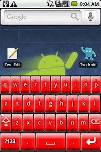 Better Keyboard Skin - Red Screenshots 0