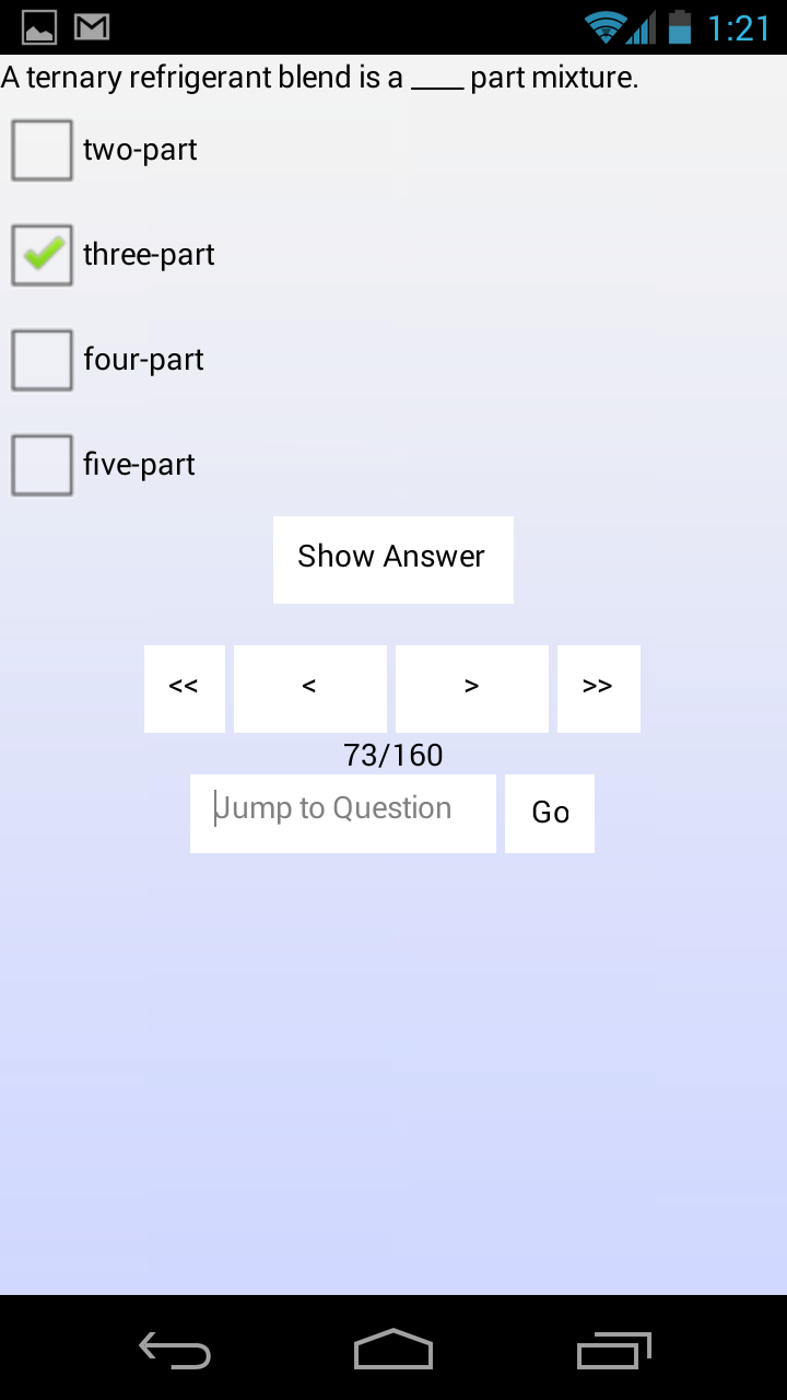 EPA 608 Practice Pro Screen 3