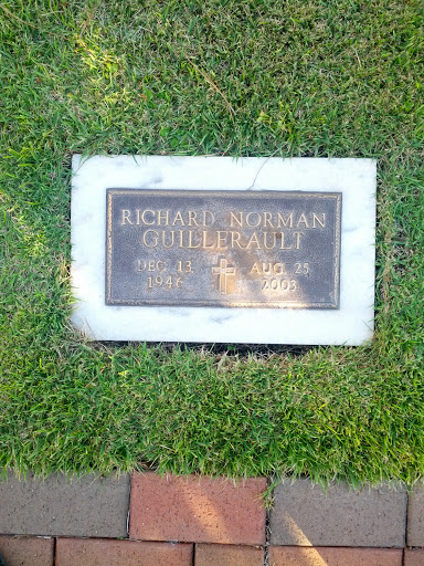 Richard Norman Guillerault Memorial Plaque