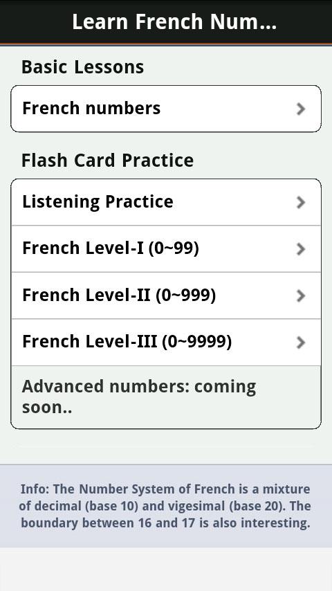 Learn French Numbers, Fast! - Android Apps on Google Play