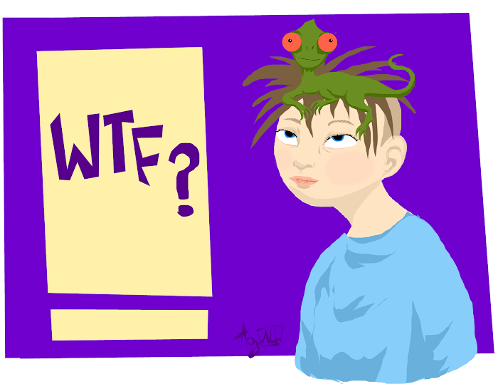 Wtf is on my head ?