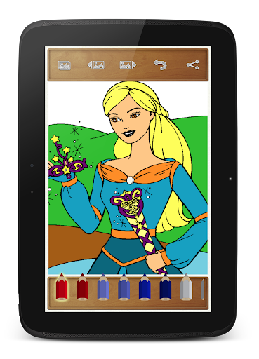 【免費休閒App】Girls Coloring Book-APP點子