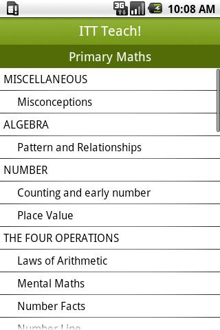 ITT Teach Primary Maths