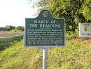 March of the Dragoons Historical Marker
