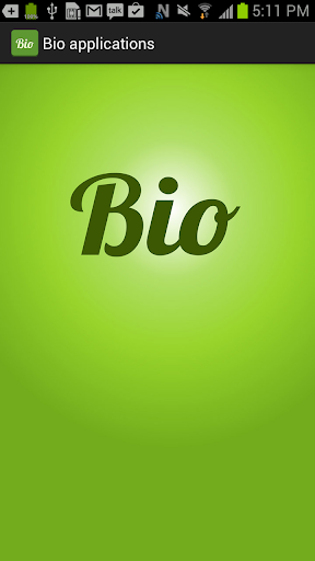 Bio apps