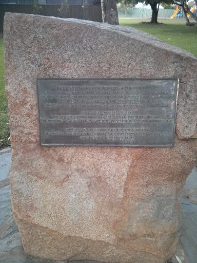 Commemoration of South Australia's First Industry