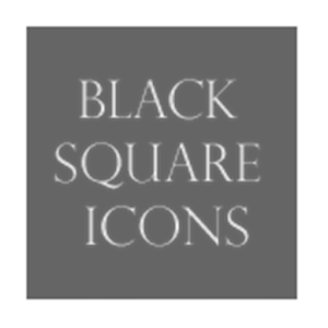Black Square Transparent Icons 個人化 App LOGO-APP開箱王
