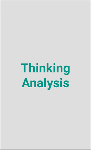 Thinking Analysis