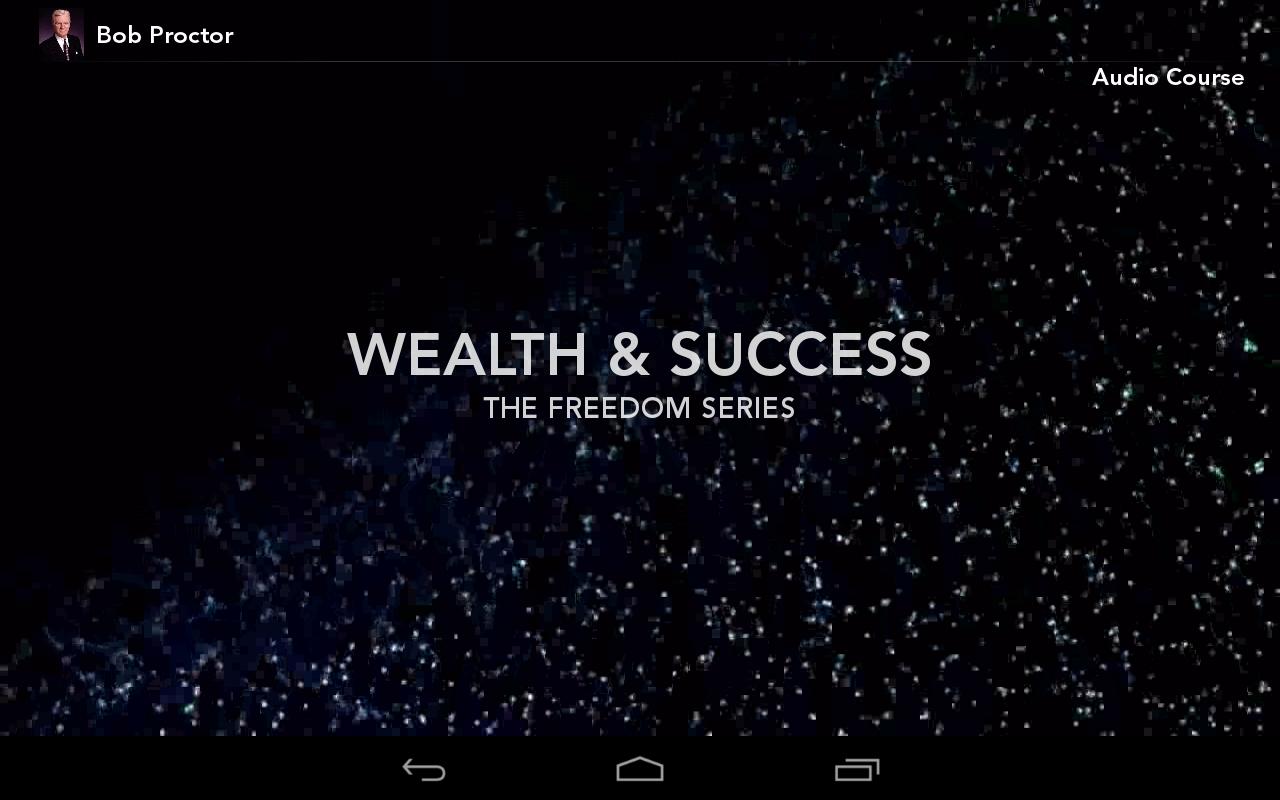 Bob Proctor Wealth & Success screenshot