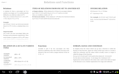 Lastest Mathematics Formulae Class XII APK