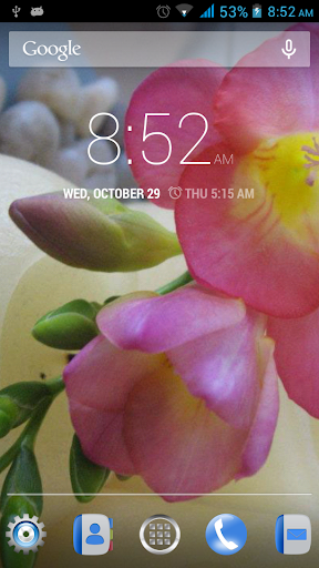 Pretty Flowers Live Wallpaper